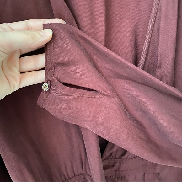 Aritzia Wilfred Anemone Wrap Blouse - Picture 5 of 7